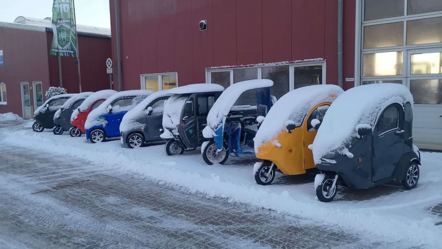 Green-Speed Elektrofahrzeuge im Praxiseinsatz